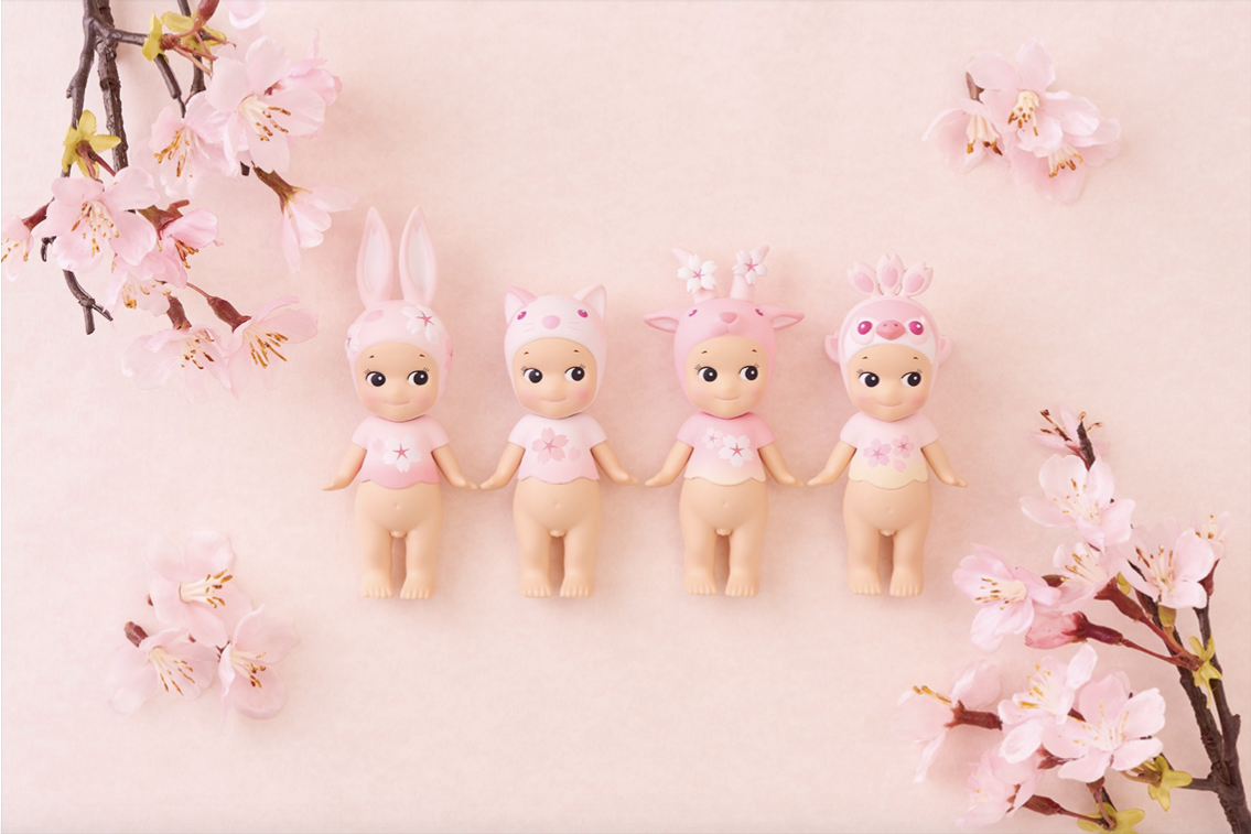 Sonny angel cherry blossom 2019 series limited edition original