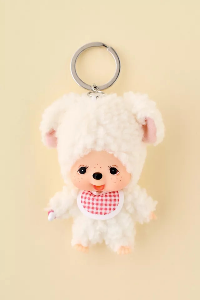 Monchhichi friends sheep keychain original