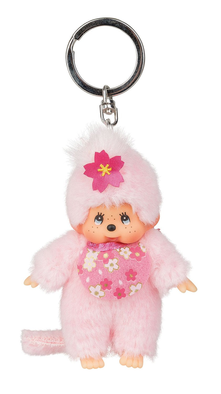 Sakura monchhichi keychain original