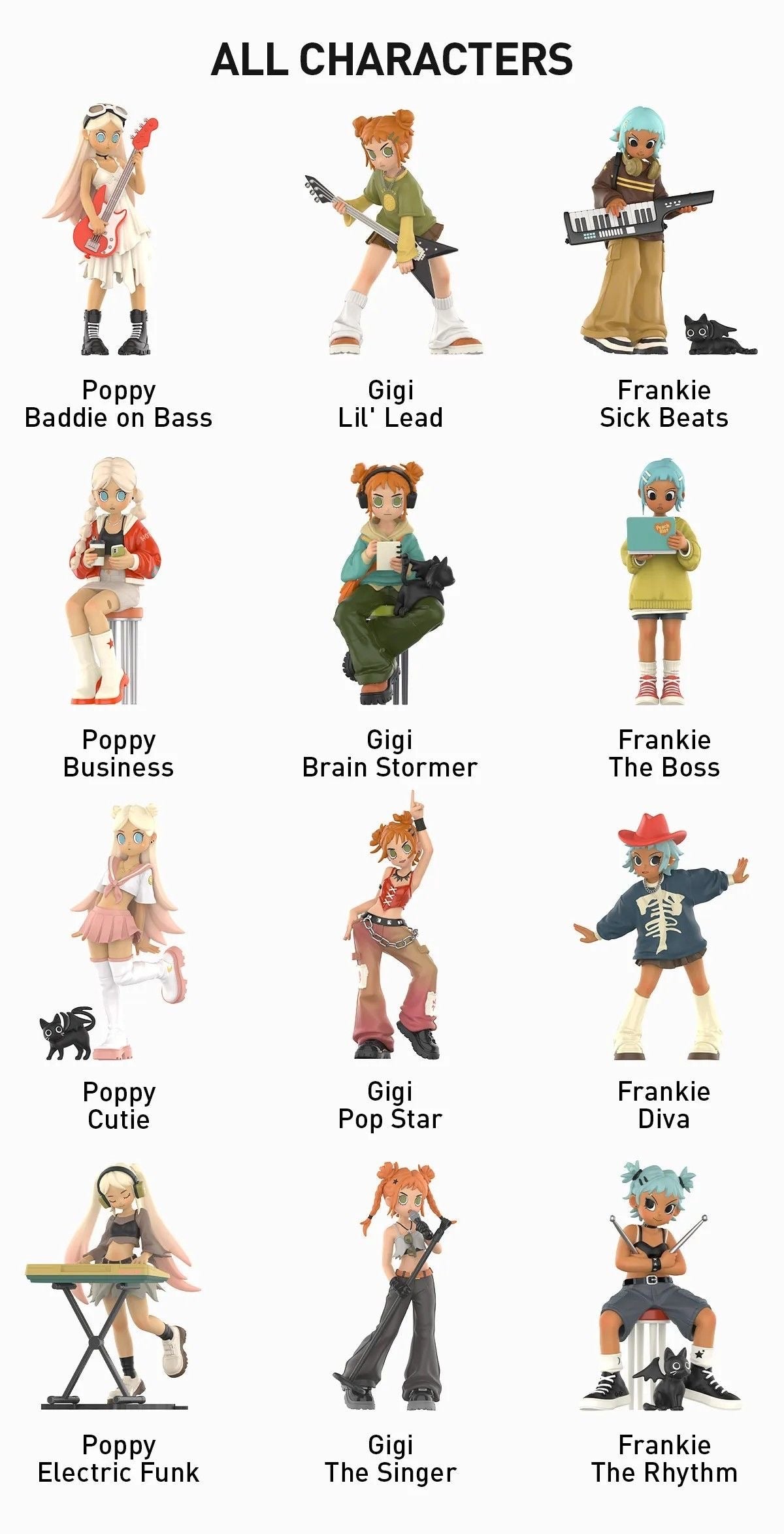 Peach riot rise up series figure original