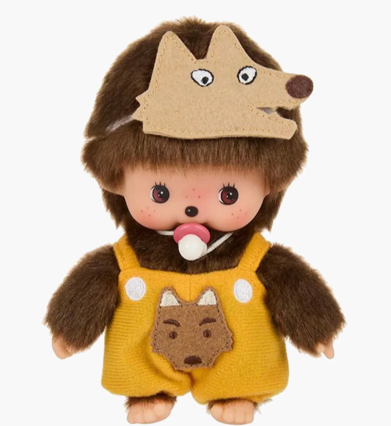 Monchhichi bebichhichi boy big bad wolf plush doll