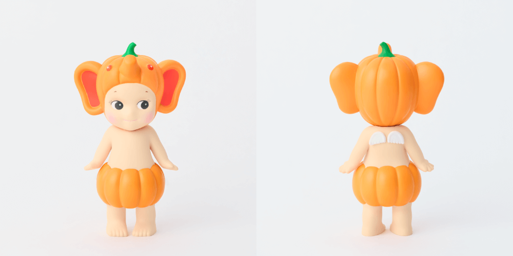 Sonny angel pumpkin patch series elephant pumpkin