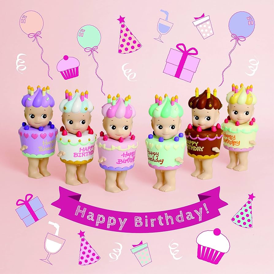 Sonny angel birthday cake series original