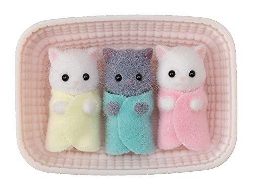 Sylvanian Persian cat triplets original