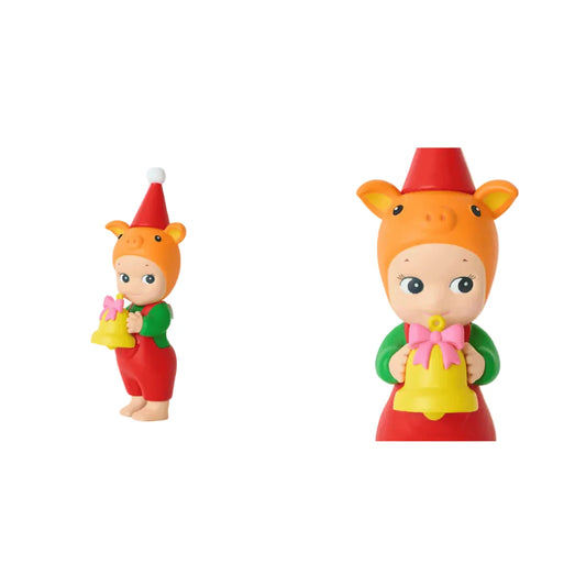 Sonny angel 2025 Christmas Santa’s little helper pig