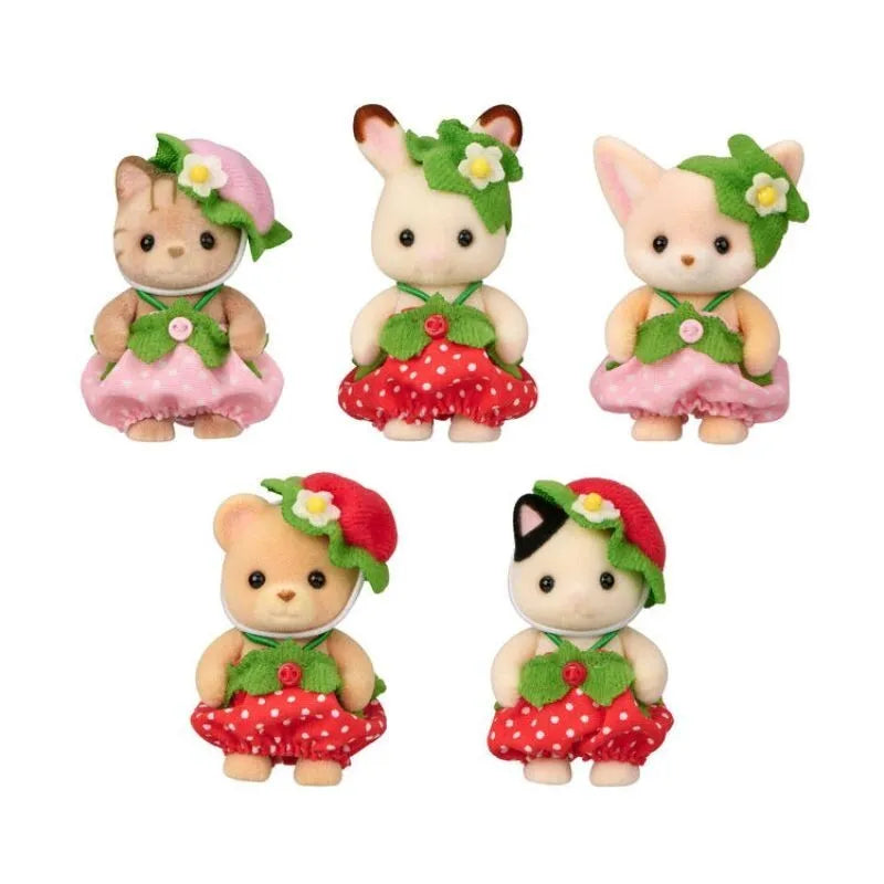 Sylvanian strawberry set Japan edition