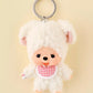 Monchhichi friends sheep keychain original