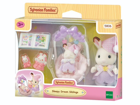 sylvanian families sleepy dream siblings original