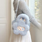 Original labubu plush flower bag