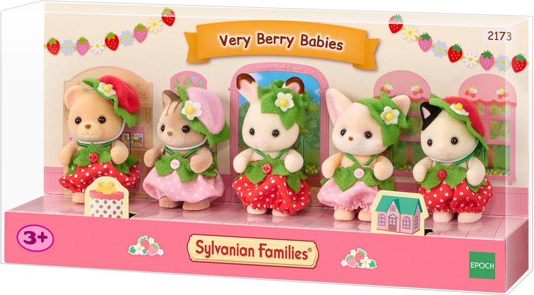 Sylvanian strawberry set Japan edition