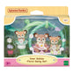 sylvanian families deer babies floral swing set original