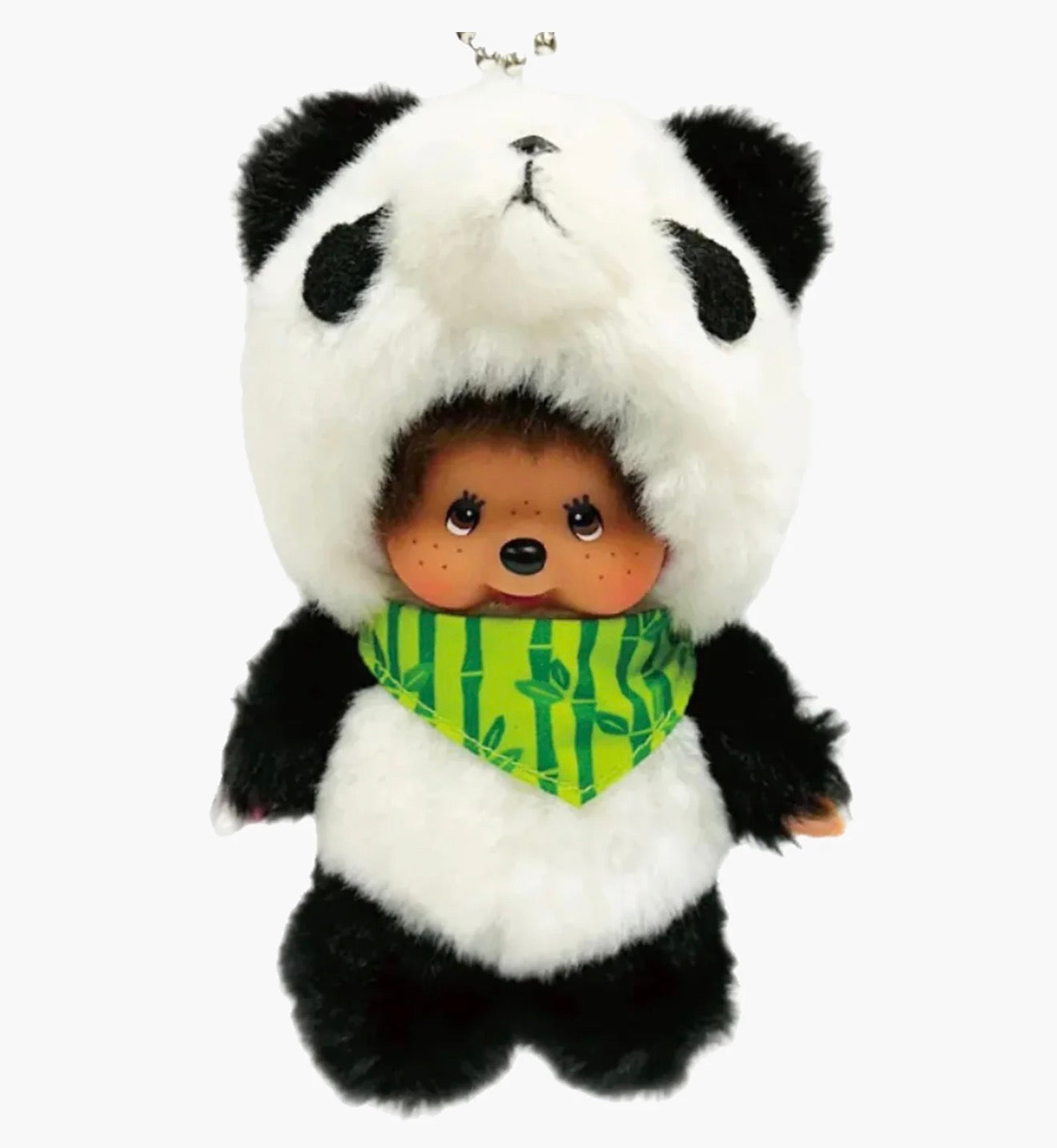Monchhichi panda Japan version 6” keychain