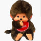 Monchhichi sitting boy medium plush doll Japan edition