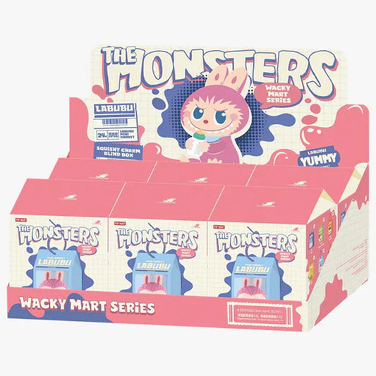 The monsters labubu wackymart squishy charm original