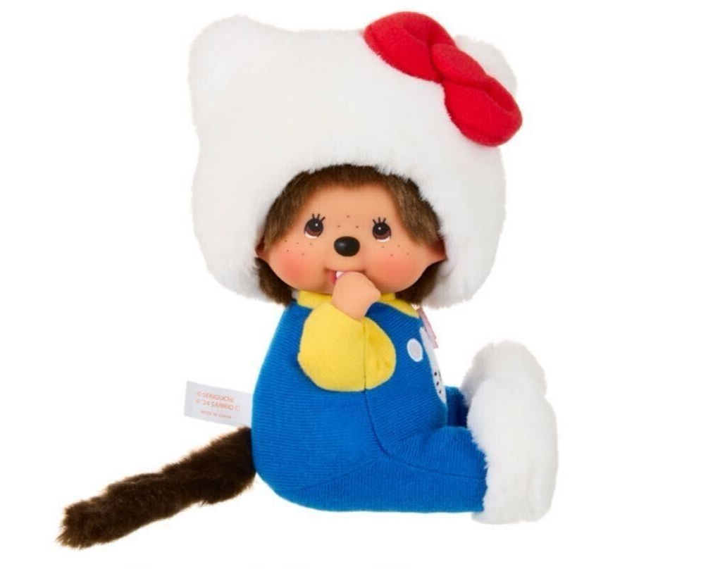 Monchhichi x hello kitty original