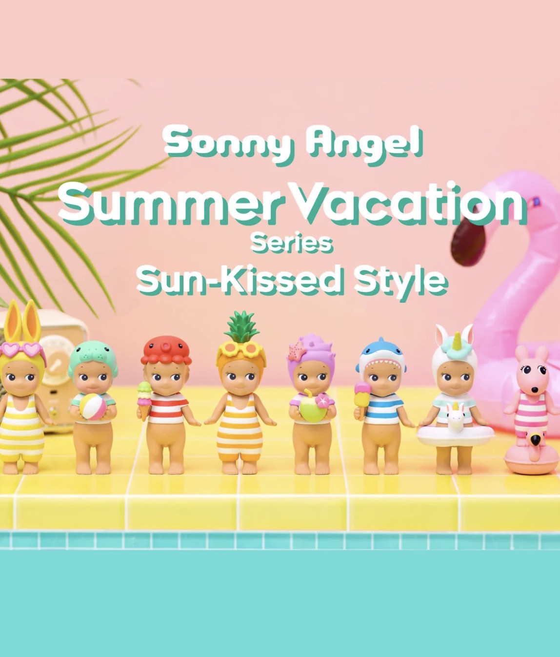 Sonny angel summer vacation sun kissed style