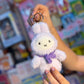 Miffy plush keychain Lila