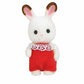 Sylvanian chocolate rabbit baby original