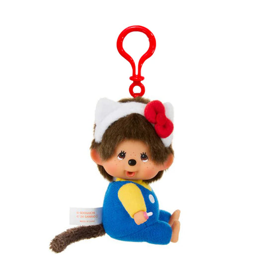 Monchhichi x hello kitty original Keychain