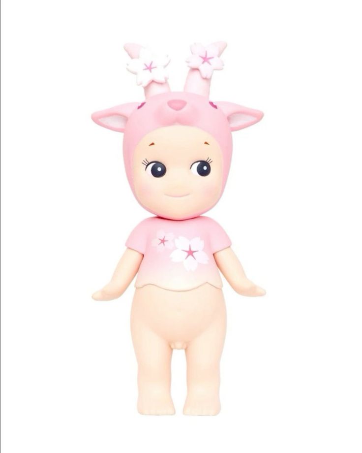 Sonny angel pink cherry blossom goat  2019 series