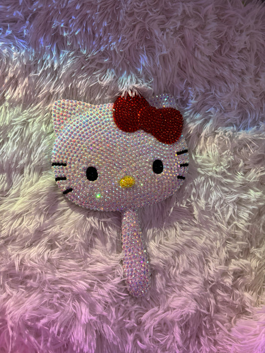 Handmade bedazzled HK mirror