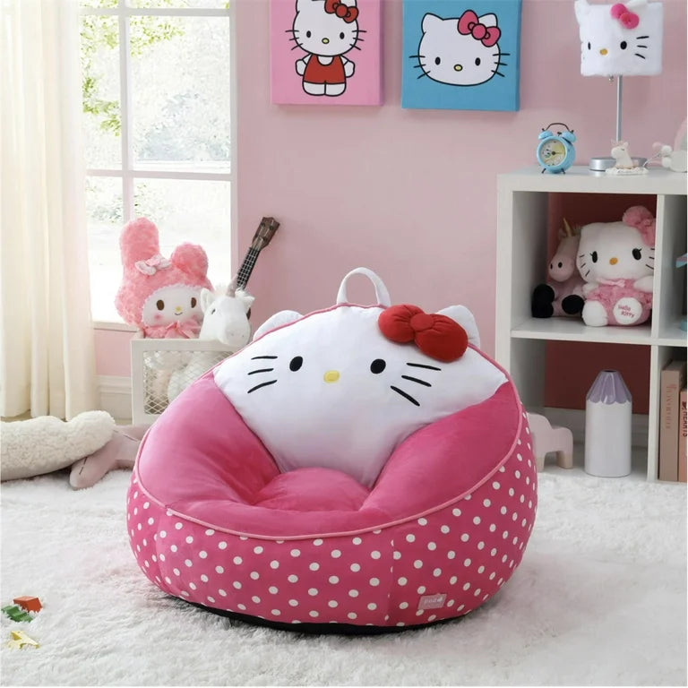 Hello kitty plush chair